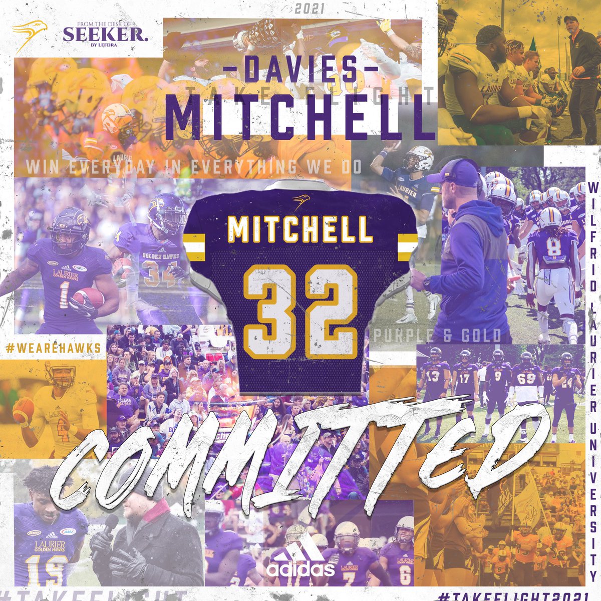 We’re West Coastin’! From Chilliwack, BC to Waterloo, Davies Mitchell <a href="/daviesmitchell0/">Davies Mitchell</a> is the latest commit to DBU! Welcome Davies to the Purple and Gold!

#TakeFlight2020 #SoarAbove