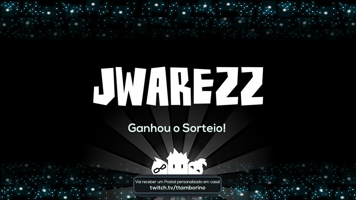 TamborinoTiago's tweet photo. jwarezz  ganhou o Postal, o proximo sai daqui a 1 semana, nao percas! https://t.co/ChsEVbuDOL https://t.co/7PLTex8pMx