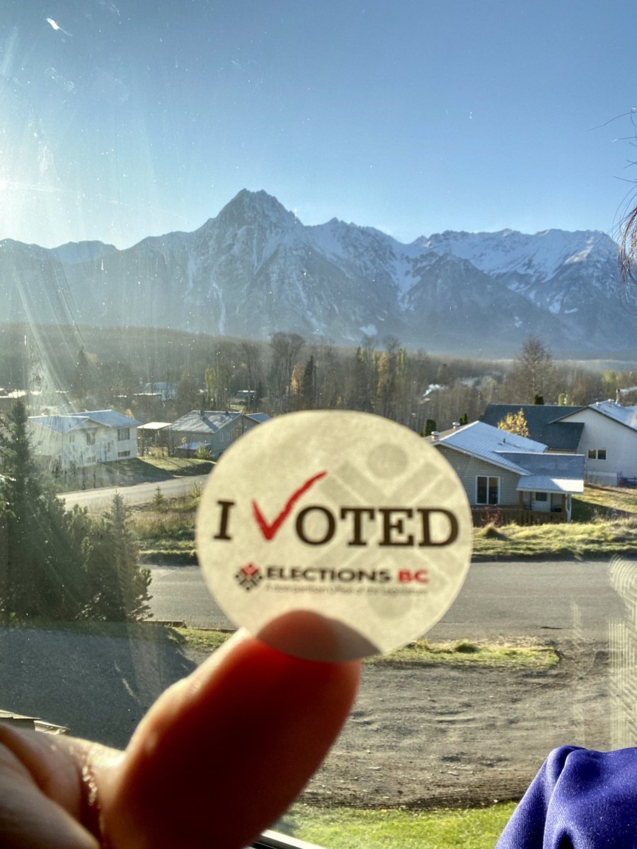 SandraWesleyOl1's tweet photo. BC elections - your vote counts https://t.co/ZR5A8iWb3E