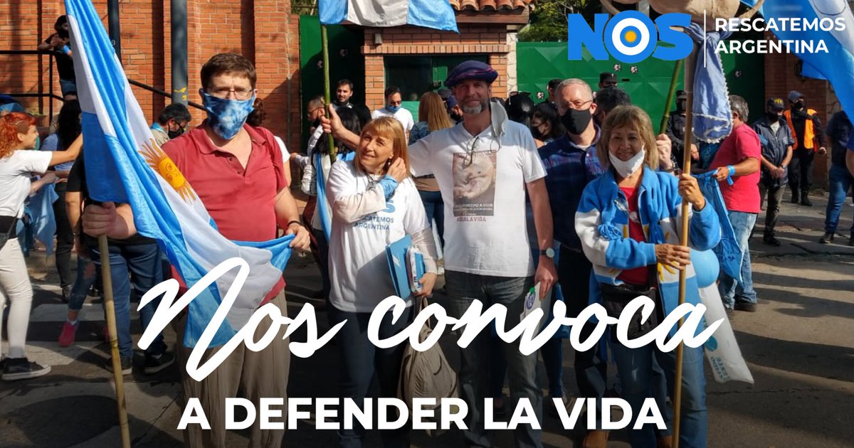 reconquistabsas's tweet photo. 🇦🇷NOS convocamos a defender la vida de los argentinos por nacer🇦🇷
NOS Vicente López
NOS Tigre
NOS Pilar
NOS Lomas de Zamora
NOS La Pampa
Dijimos "PRESENTE" defendiendo la vida.
https://t.co/0gwHviJYXO
#hacealgo
#afiliatenos
@SomosNosArg @Nostigreoficial @NosJovenesOk https://t.co/QKtgc7Ry2V