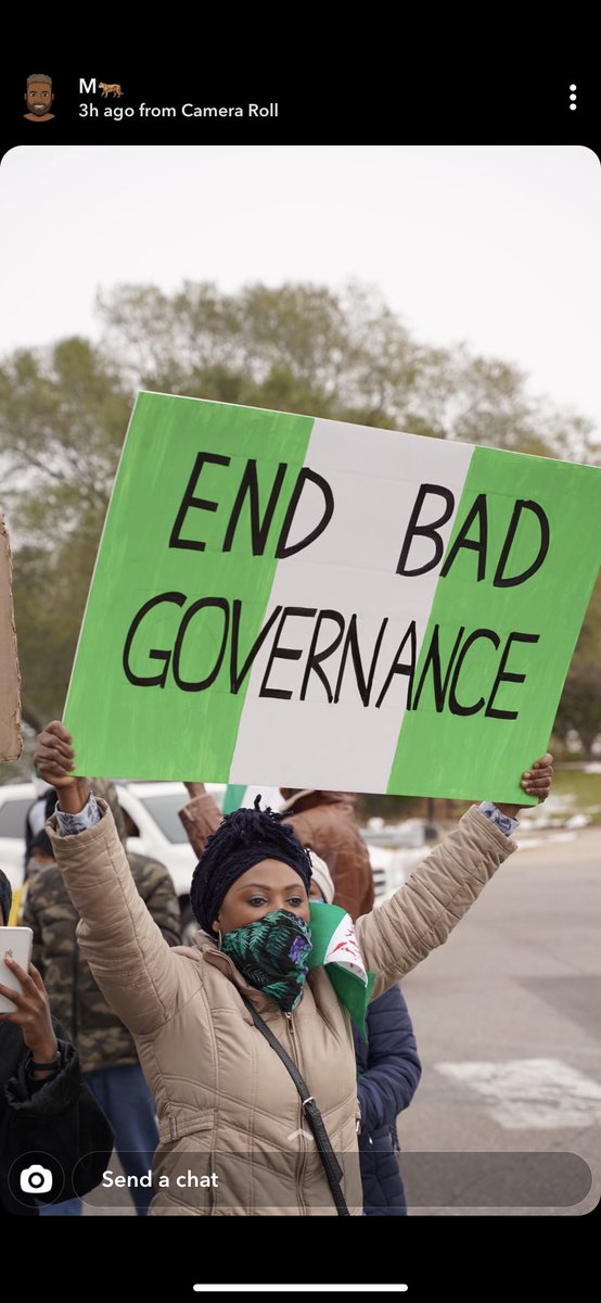 jizzle_Iam's tweet photo. #EndSARS Minnesota https://t.co/aUdv3N87vg