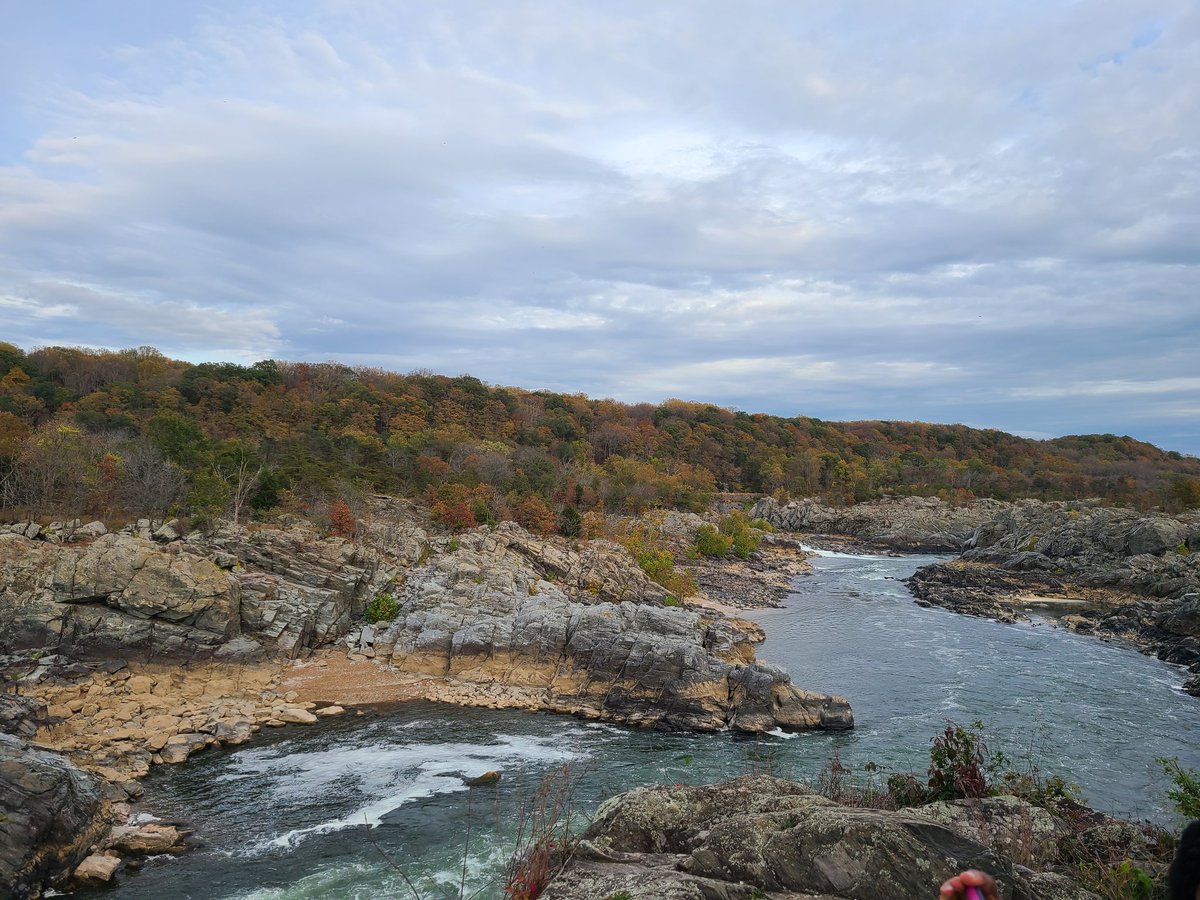 Took a break to take a hike today. I really needed it but looking at tha raging rapids I was reminded of all the craziness of the last few months then to see the water moving calmly down stream was a reminder the rapids don't last forever.