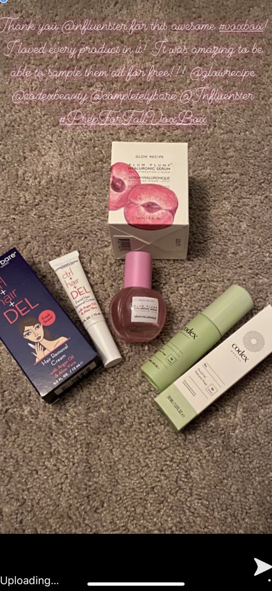 julie_hocking's tweet photo. Best #VoxBox ever! Thanks @Influenster! I was selected to try these amazing products for free! @GlowRecipe @CBareProducts @Influenster #PrepforFallVoxBox #complimentary https://t.co/lTjnoQmRU9