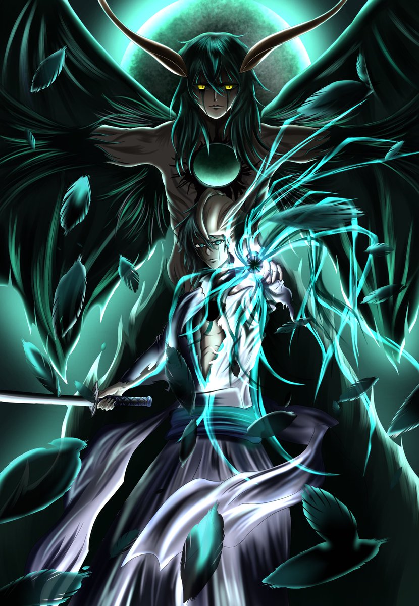 さらばお絵描きしふまた会おう ウルキオラ Bleach ウルキオラ イラスト T Co Zvwsgxispl Twitter