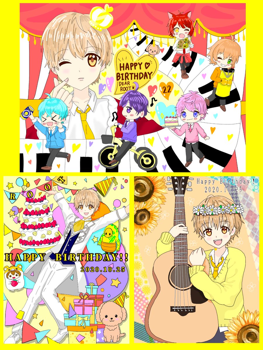 yui61819043's tweet photo. るぅとくんへ💛
改めましてお誕生日おめでとうございます✨
るぅとくんのお誕生日をおじゃま虫歌ってみたにお誕生日放送で迎え、最高に幸せを感じています🥰
22歳のるぅとくんにも私にできる限りの気持ちを届けていきたいです🌻
幸せなお誕生日をお過ごし下さい🎀
#るぅとくん誕生祭2020 https://t.co/VjVGdUsAp3