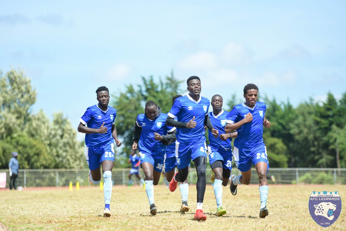 AFCLeopards's tweet photo. We're keeping  it safe here at Iten training in small groups 

#OursForever 
#INGWE https://t.co/0gUe4ra5Q2