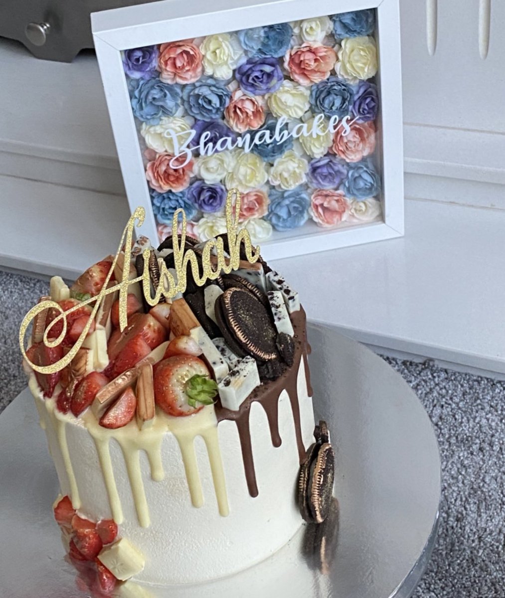 Bhanabakes Half And Half Drip Birthday Cake Bhanabakes Half And Half Drip Birthday Cake