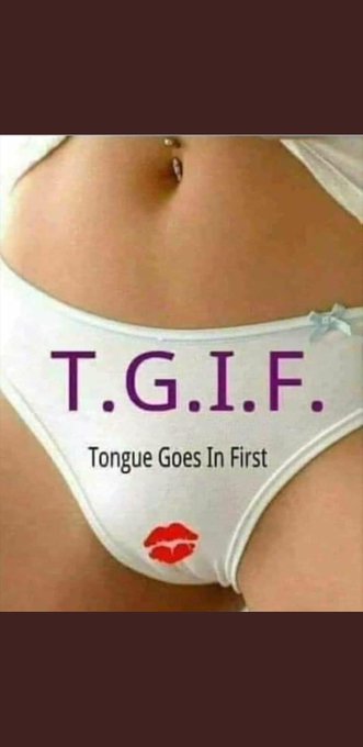 #TGIF .. use it to replace the greeting .. Sound lovely.. https://t.co/Q0wICWT27f<a href="/tag/tgif"class="tags">#TGIF</a>
