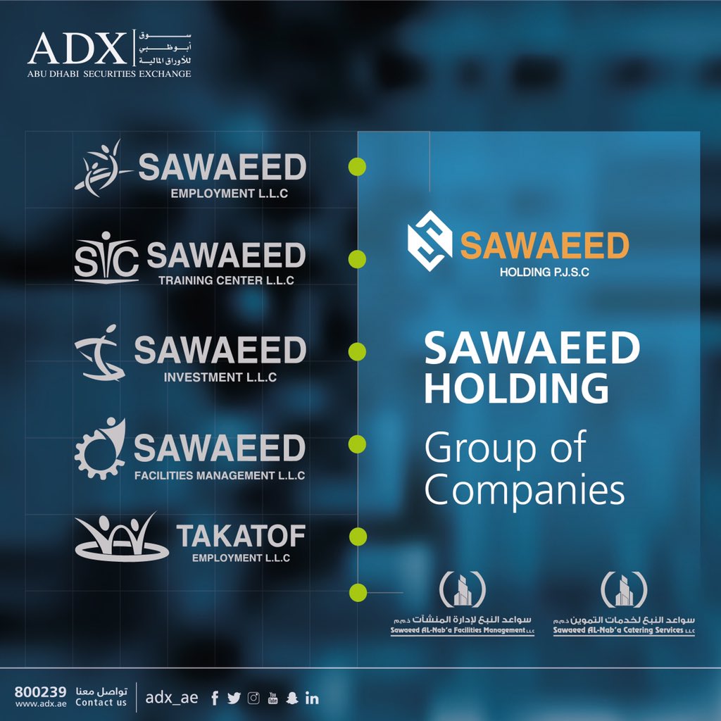 Adx Key Information On Sawaeed Abudhabi Securities Exchange Adx Ae Listing Investment Trading Abudhabi Uaeeconomy Sawaeedholding T Co Ottphmtfr1