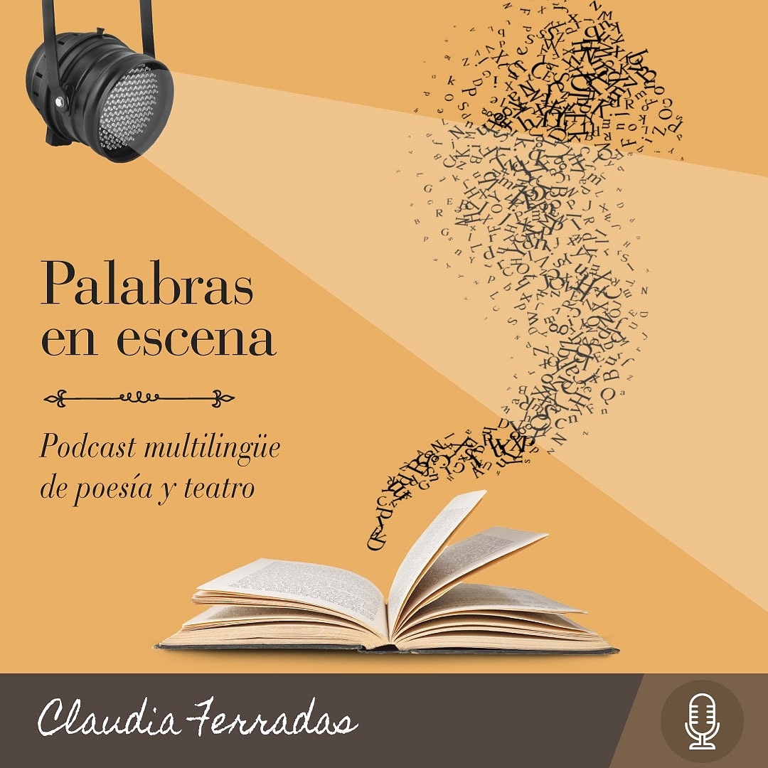 claudiaferradas's tweet photo. Palabras en escena. Un podcast de lecturas y reflexiones breves sobre la palabra. Disponible en Spotify, Anchor, Google podcasts... y en mi canal de Youtube. https://t.co/RkbPeBMNp1