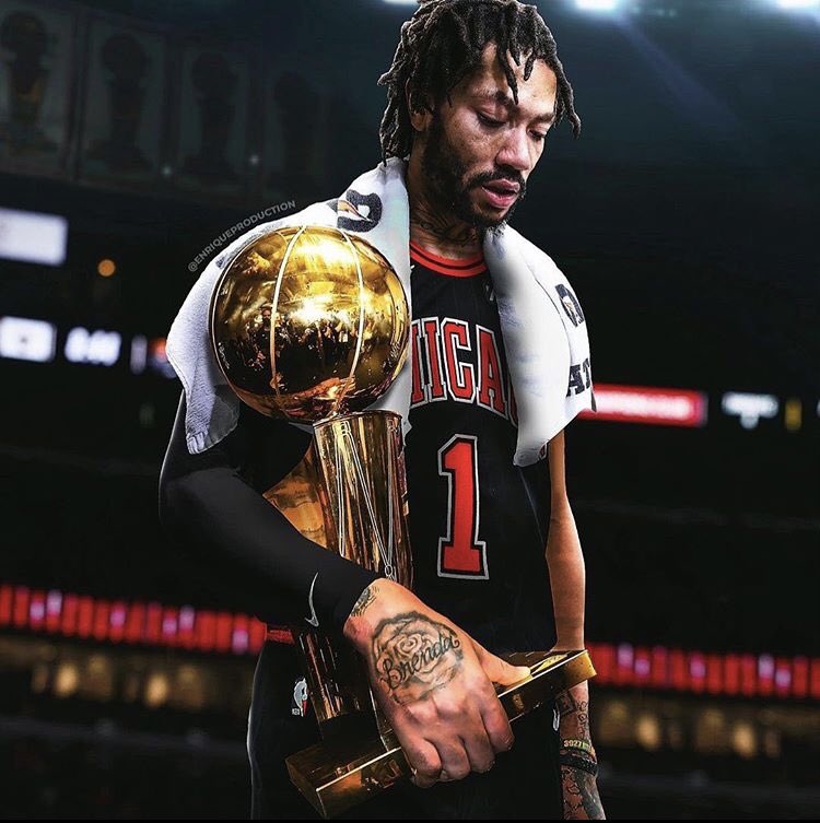 Your last saved meme is your reaction to Derrick Rose winning a ring in Chicago 🌹