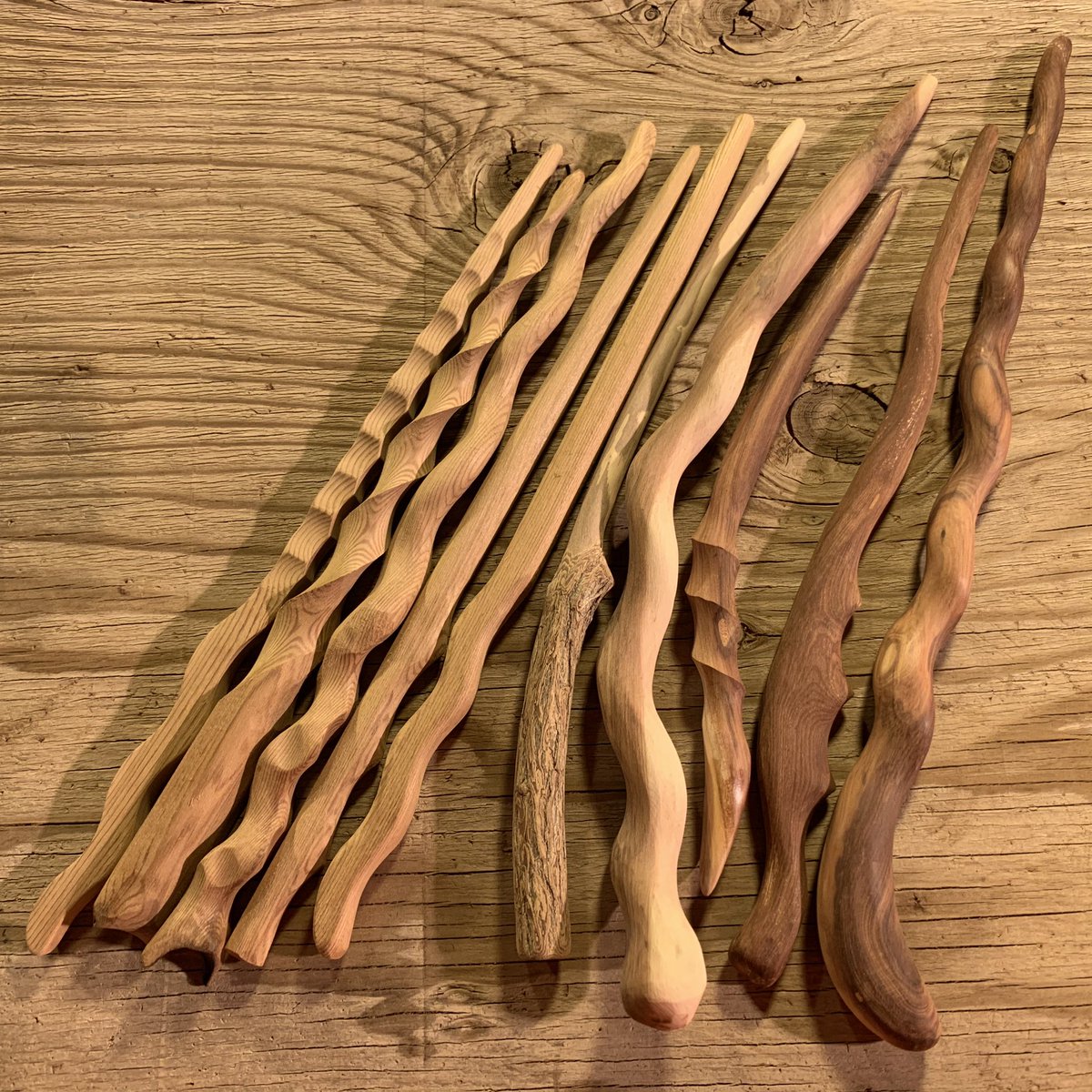 colevanders's tweet photo. Ha ha! You thought I was all done last weekend! Well, think again, cuz I’m just getting started!
#colevanders #wand #wandmaker #wandcraft #wandlore #wandmakersofinstagram #wandmakersoftwitter #wandmakersofetsy https://t.co/zGUM0m3cW8