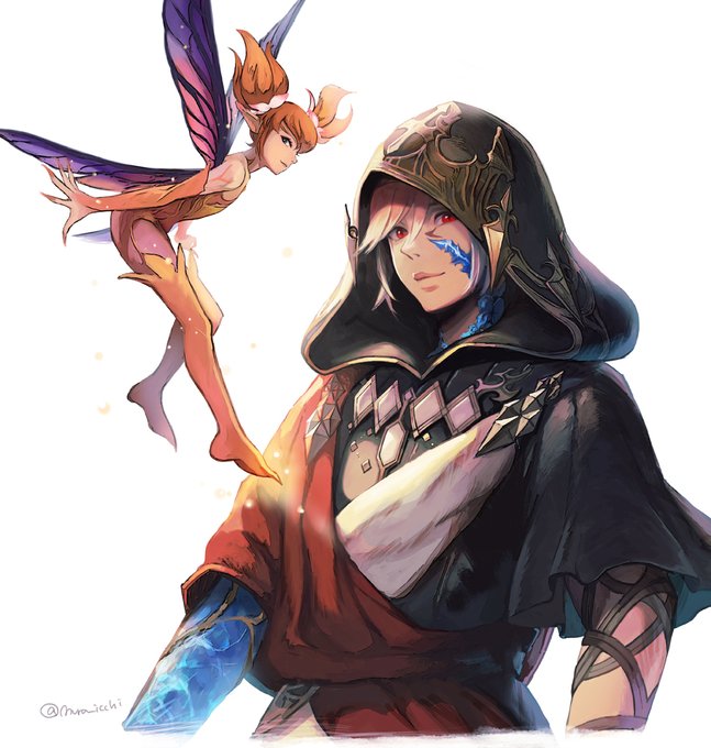 公とフェオちゃん #FF14 