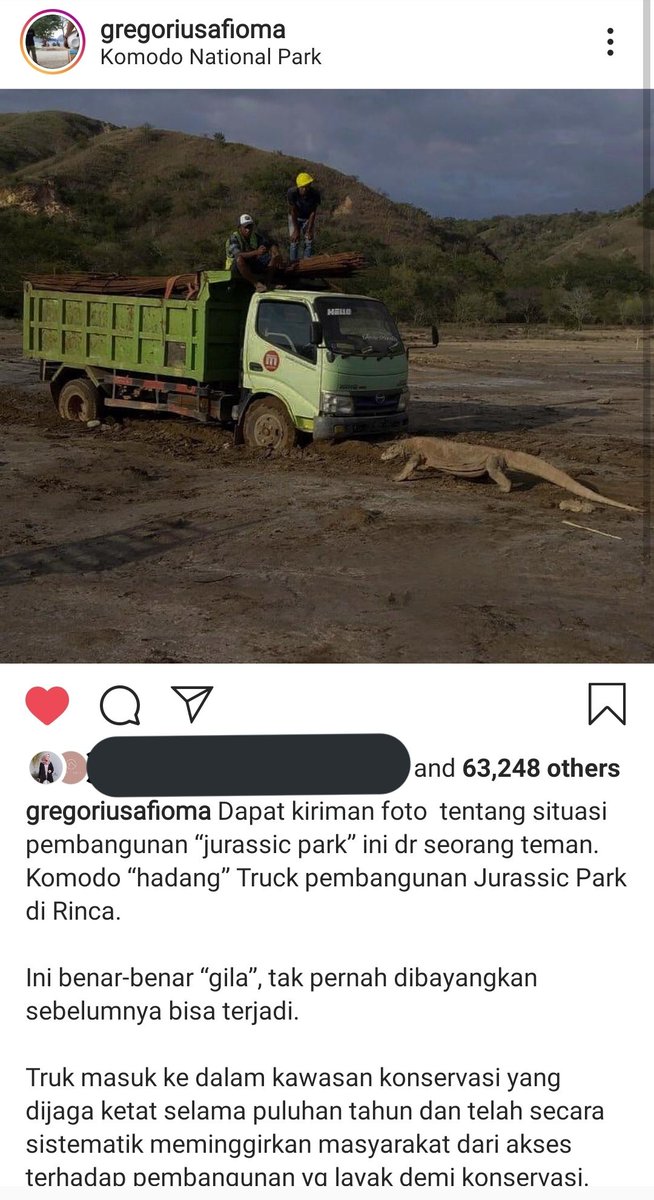 tubirfess's tweet photo. 2beer! Sedih ga sih, demi keegoisan 'manusia' tempat mereka yg udh dijaga selama bertahun tahun diusik demi taman hiburan buat datengin cuan. https://t.co/qyOKptYMnK