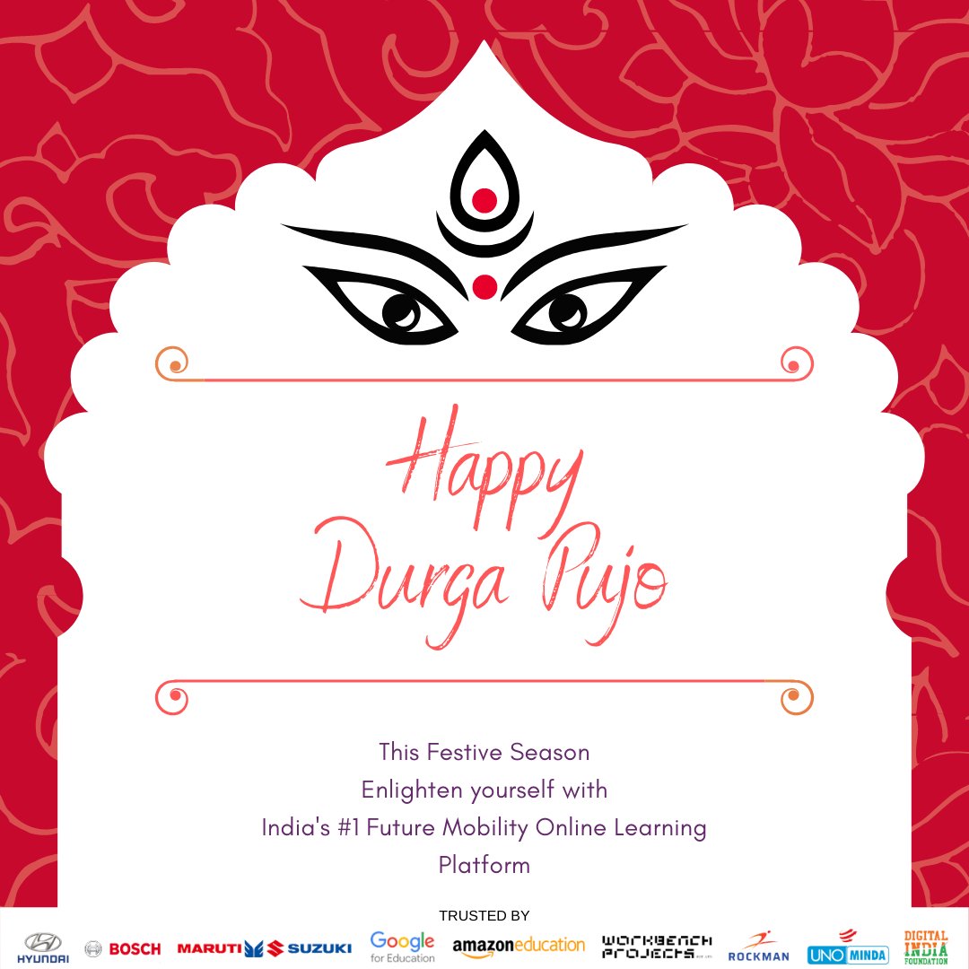 DIYguruORG's tweet photo. This festive season enlightens your self with India's #1 Future Mobility Online Learning Platform.
Visit us: https://t.co/tAy8sGqYwn
Know More: https://t.co/U77eh52Bf2
#SkillDevelopment #DurgaPooja #Navratri #UpskilltoUpgrade https://t.co/akefTZg71a