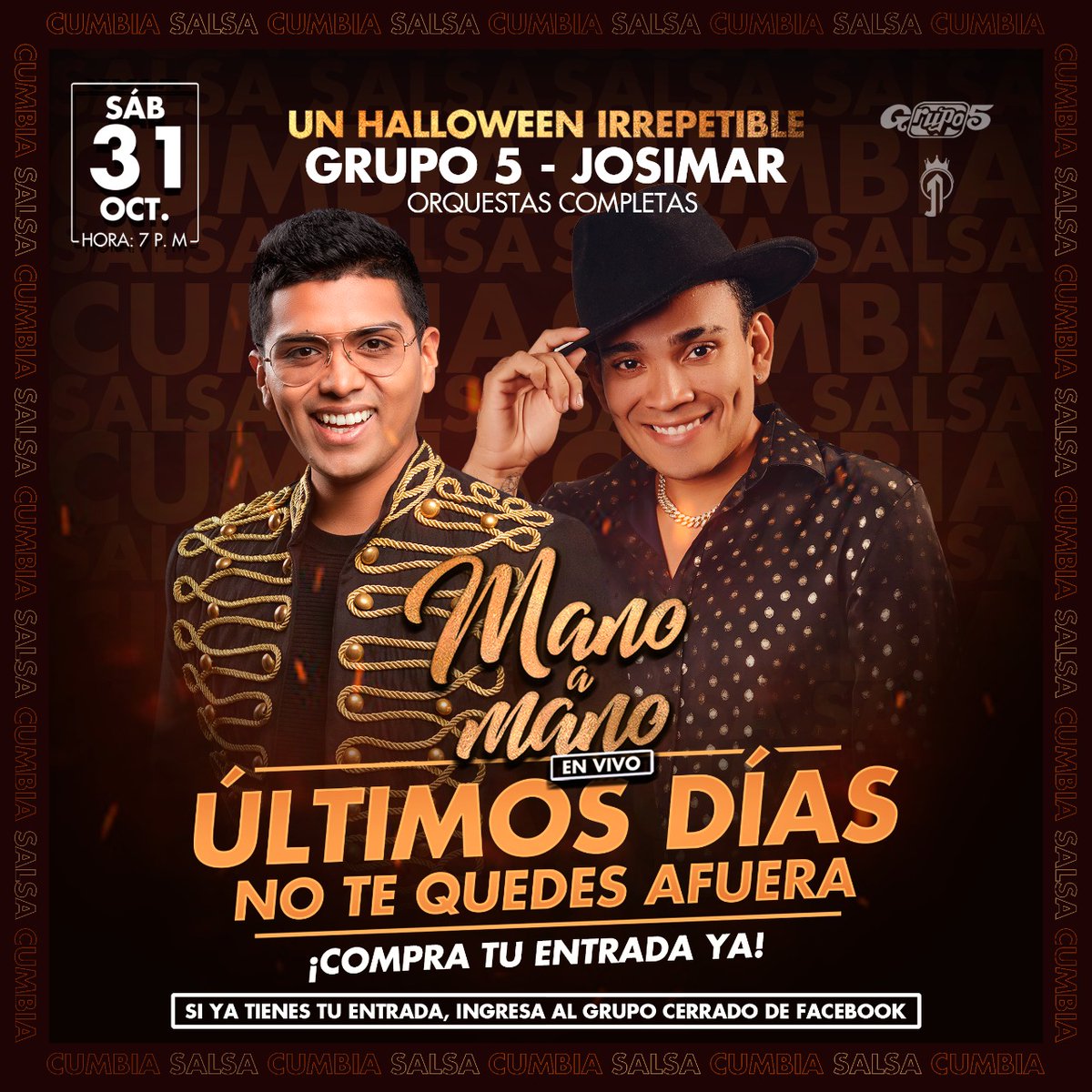 elgrupo5oficial's tweet photo. ¡¡¡MUCHA ATENCIÓN!!! https://t.co/eILnBPWwrF