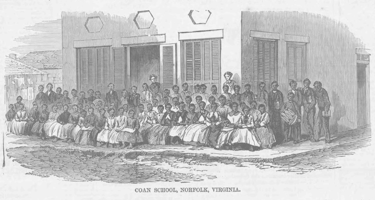 CivilWarJon's tweet photo. I'm pleased to announce that @lyd_davis &amp; I have signed a contract with @uvapress to publish the letters of Harriet M. Buss, a teacher for freedpeople at @ReconstructNPS (1863-64), @NorfolkHistory (1868-69), and @ShawUniversity (1869-71). With a foreword by @HilaryGreen77! https://t.co/Wo8op6VA9U