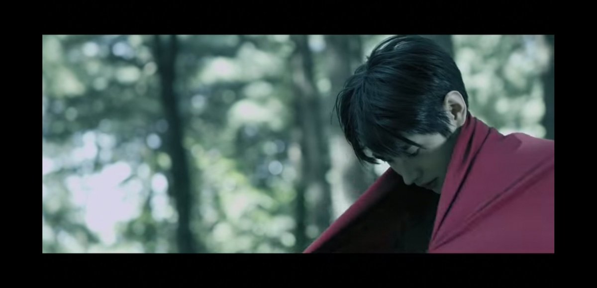 SUNGHOON:Sunghoon also woke up in the middle of the forest. He also turned into a Vampire. The Red Cloak, why does Sunghoon have that red cloak? I think Sunghoon has a big role in this story. It's either he is the cause of everything or he is the one who'll save them. +