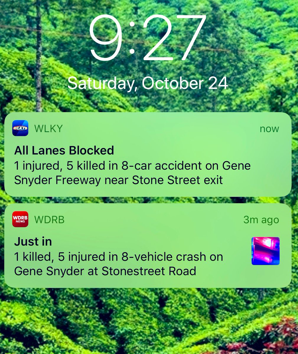 Which one do you believe 5 killed <a href="/WLKY/">WLKY</a> or 1 killed @WDRB? Regardless it is 😢