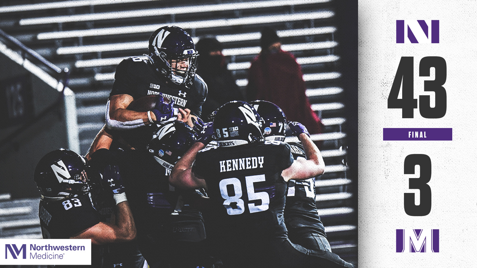 Northwestern football schedule sale 2020