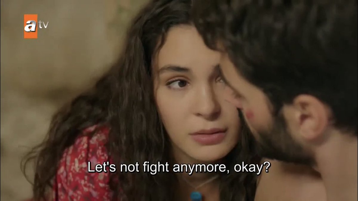 she doesn’t want to waste time with meaningless fights because she wants to enjoy every day with him as if it is the last and it’s a beautiful concept but it’s not good for my mental health  #Hercai  #ReyMir