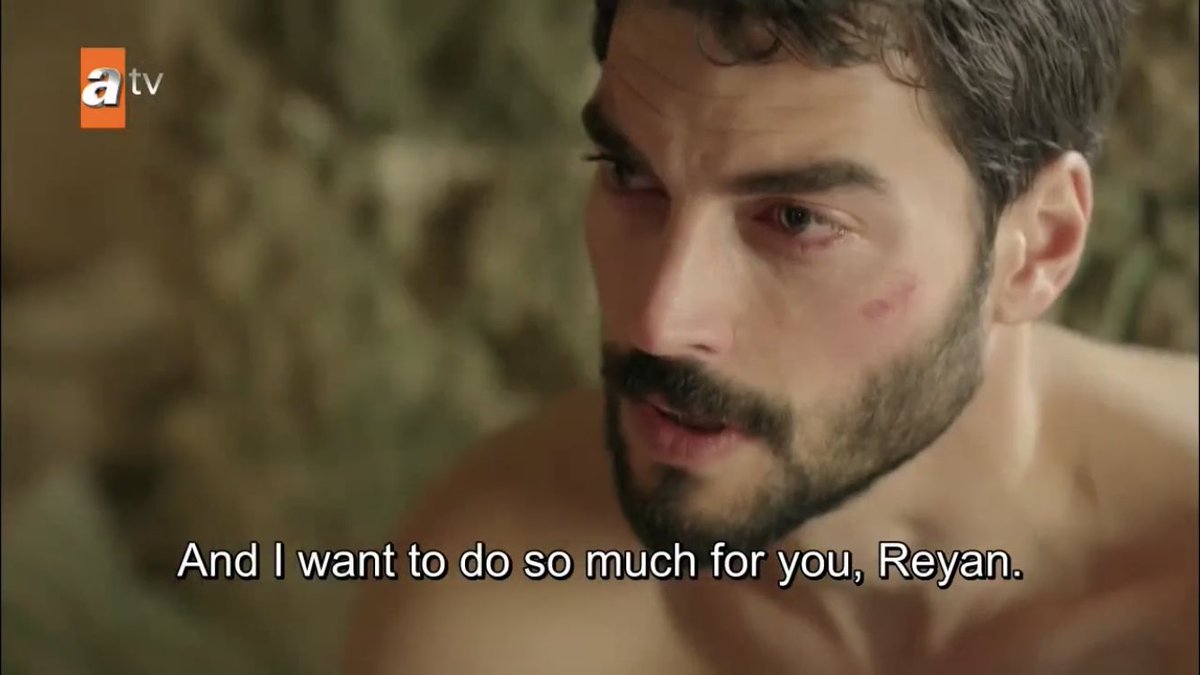 and the only reason why he’s not doing it now is ‘cause he’s physically incapable at the moment  #Hercai  #ReyMir