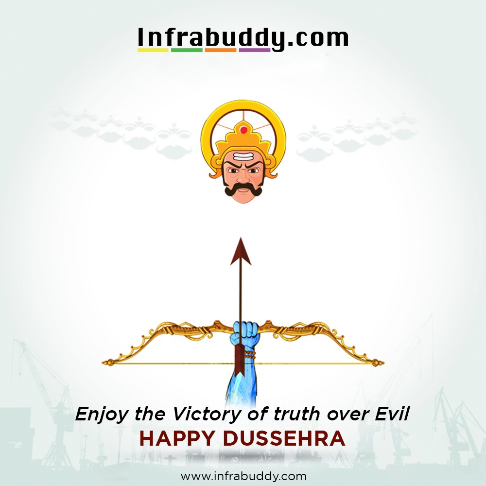 infrabuddy's tweet photo. May this festive season brings a lot of joy to your life! Stay positive and have faith in yourself. Happy Dussehra to you and your family!
#infrabuddy #infrastructure #design #property #realestate
#bestwishes #dussehra #navratri #dussehraspecial #happydussehra #celebration https://t.co/h53ujxPOju