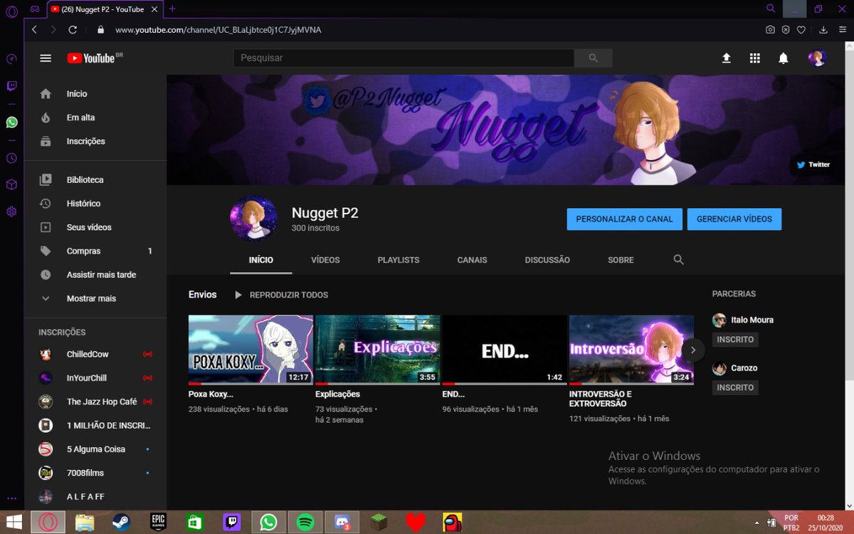 Muito obg pessoal ksksk tô feliz pra porra obg de coração