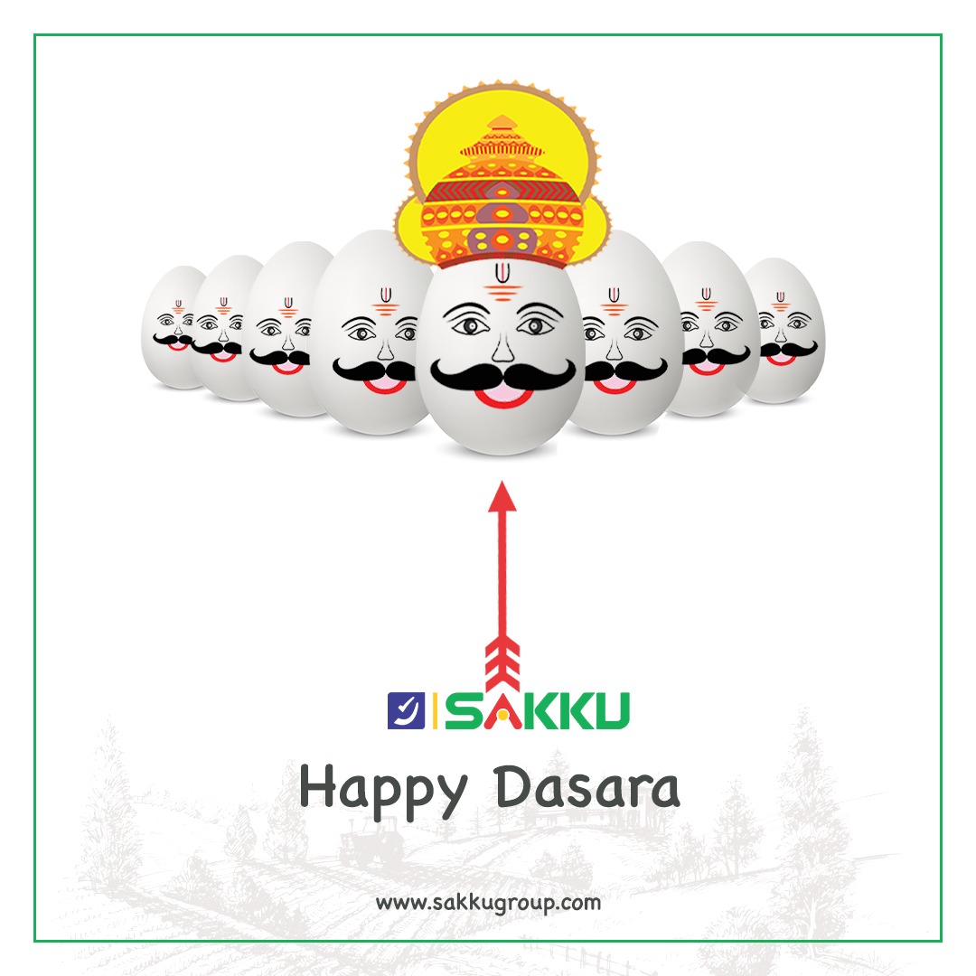 SakkuEggs's tweet image. May the truth always win and &quot;good&quot; triumph over &quot;evil&quot;. Happy Dasara!
#eggsforgoodhealth #eggsforimmunity #vitaminD3 #D3eggs #countryeggs #eggforimmunity
For Franchise details call on : 8008499799

To order use this link
forms.gle/6AUegyMK7f9pNr…

--&amp;gt;&amp;gt;sakkugroup.com