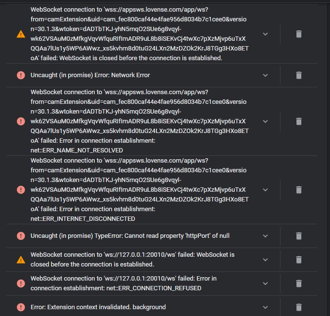 Just wasted an hour not camming trying to get my Lovense to connect, but nope. :( https://t.co/33ESH