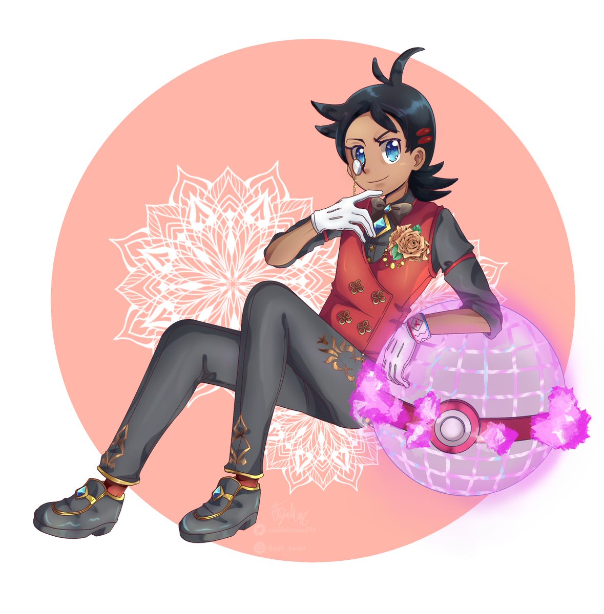 fiqah_yasin's tweet photo. I draw Satoshi and Go in waiter style with the gigantamax pokeball 🤭
.
.
.
.
.
..
.
.
.
#pokemon #pocketmonster #pokémon #pokemonsword #anipoke #PokemonSwordShield #gou #goh #satoshi #ash #goupokemon #gopokemon #satogo https://t.co/RGo3Vq477U