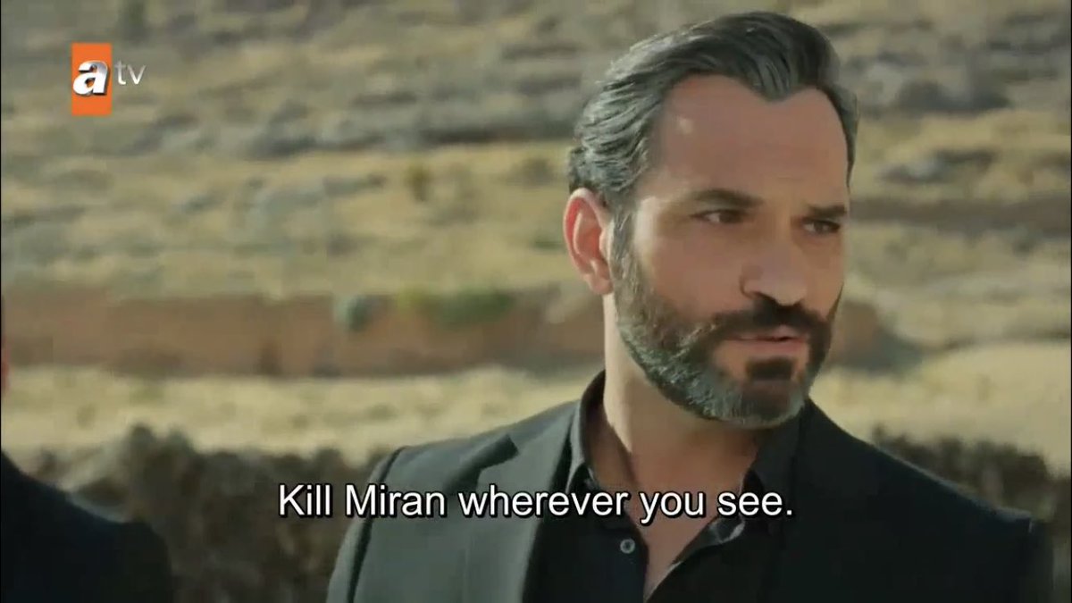 bold of him to assume reyyan would go anywhere other than her own grave if miran died  #Hercai