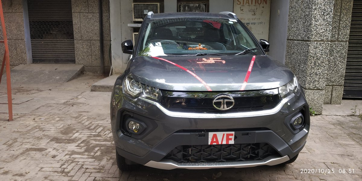 theroyalrai's tweet photo. @BosePratap Finally Proud owner of Tata Nexon. #VocalforLocal #5๐ Rating #FirstCarLove #IndiasSafestCAR https://t.co/FNOTe61qKo