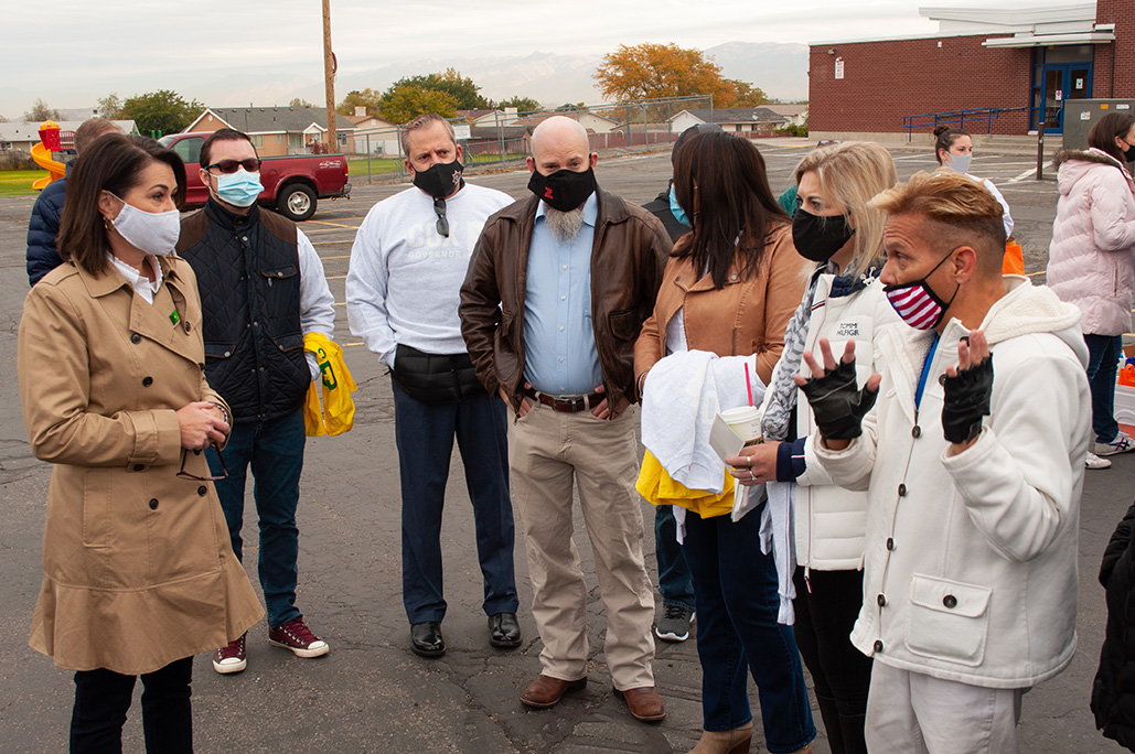 My team and I had the best time today in Magna! Thank you to <a href="/SpencerJCox/">Spencer Cox</a>, @DiedreHenderson, <a href="/SenThatcher/">Daniel W. Thatcher</a>, Rep. Adam Robertson, Rep. Brady Brammer, <a href="/hcraighall/">Craig Hall</a>, Chairman Derek Brown, and the Volunteers for Anthony Loubet for their support today! #ALoubet22 #UTDistrict22