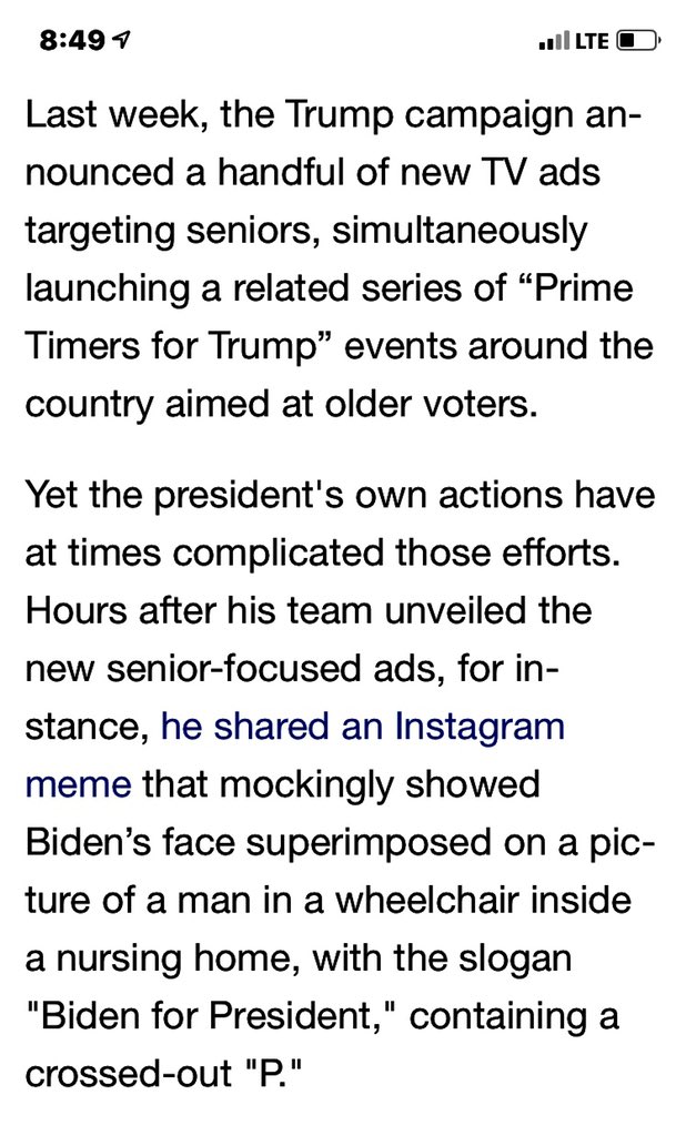 viggenjet's tweet image. @nytimes Trump is without doubt the Dems’ best campaigner. #ToneDef #AlreadyMovedOn #TryingToLose  #TimeToCashIn #DitchThatDebt #RichestMediaDealEVER #LastLaugh  #Relieved