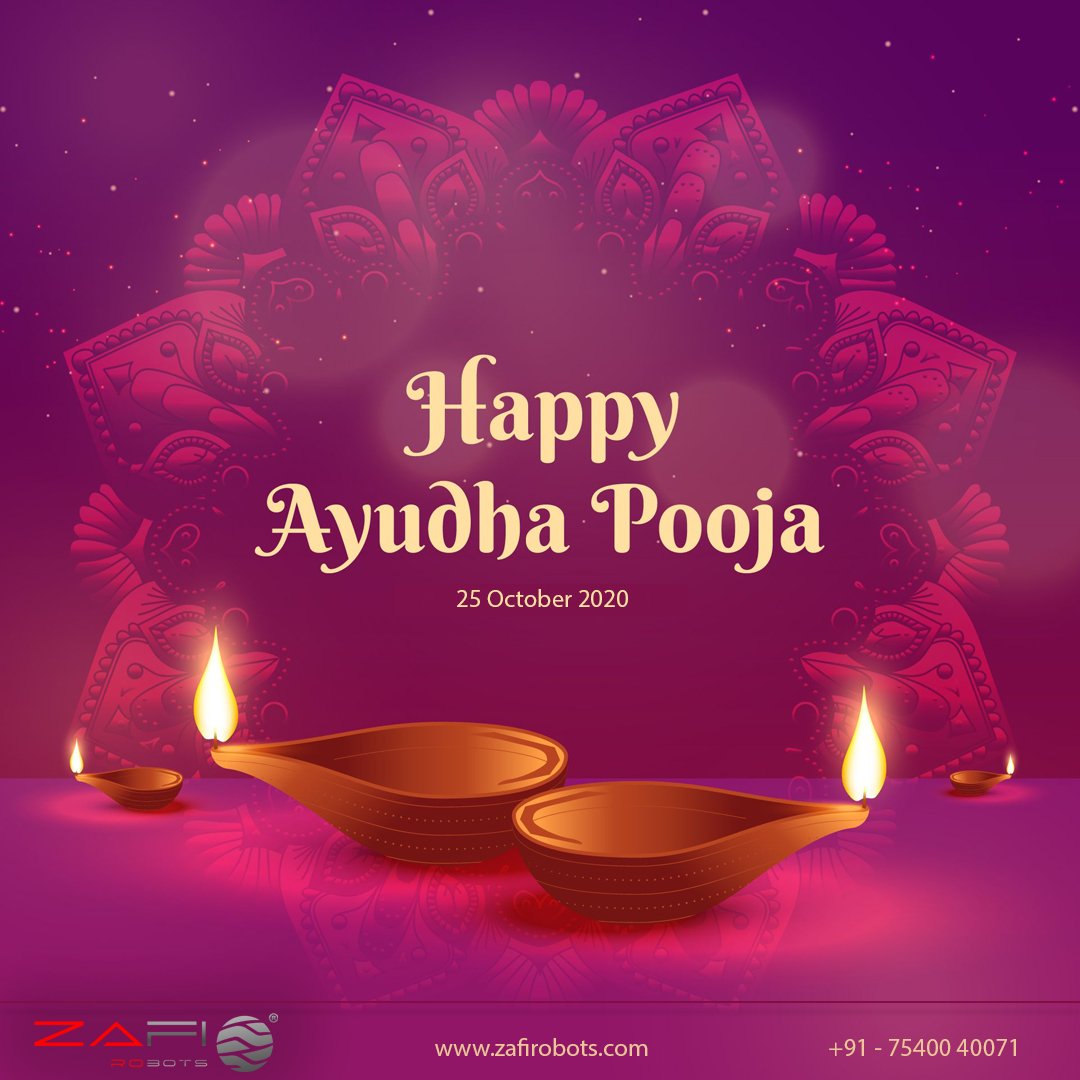 ZafiRobots's tweet image. Happy Ayudha Pooja Folks.🛠️

#Zafi #ZafiRobots #AyudhaPooja2020 #Metals #Robotics #ArtificialIntelligence #IoT #Technology #Electronic