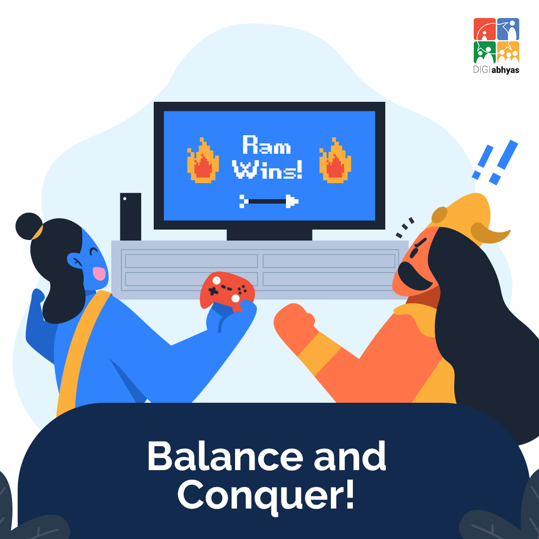 digiabhyas's tweet photo. #Dussehra celebrates victory of good over evil. With as many good things online as bad today, we need to be mindful of how we use technology. Today, let's give importance to our personal relationships &amp; re-connect with friends-families to make this festival in #COVID19 special! https://t.co/bY1EcHtMBB