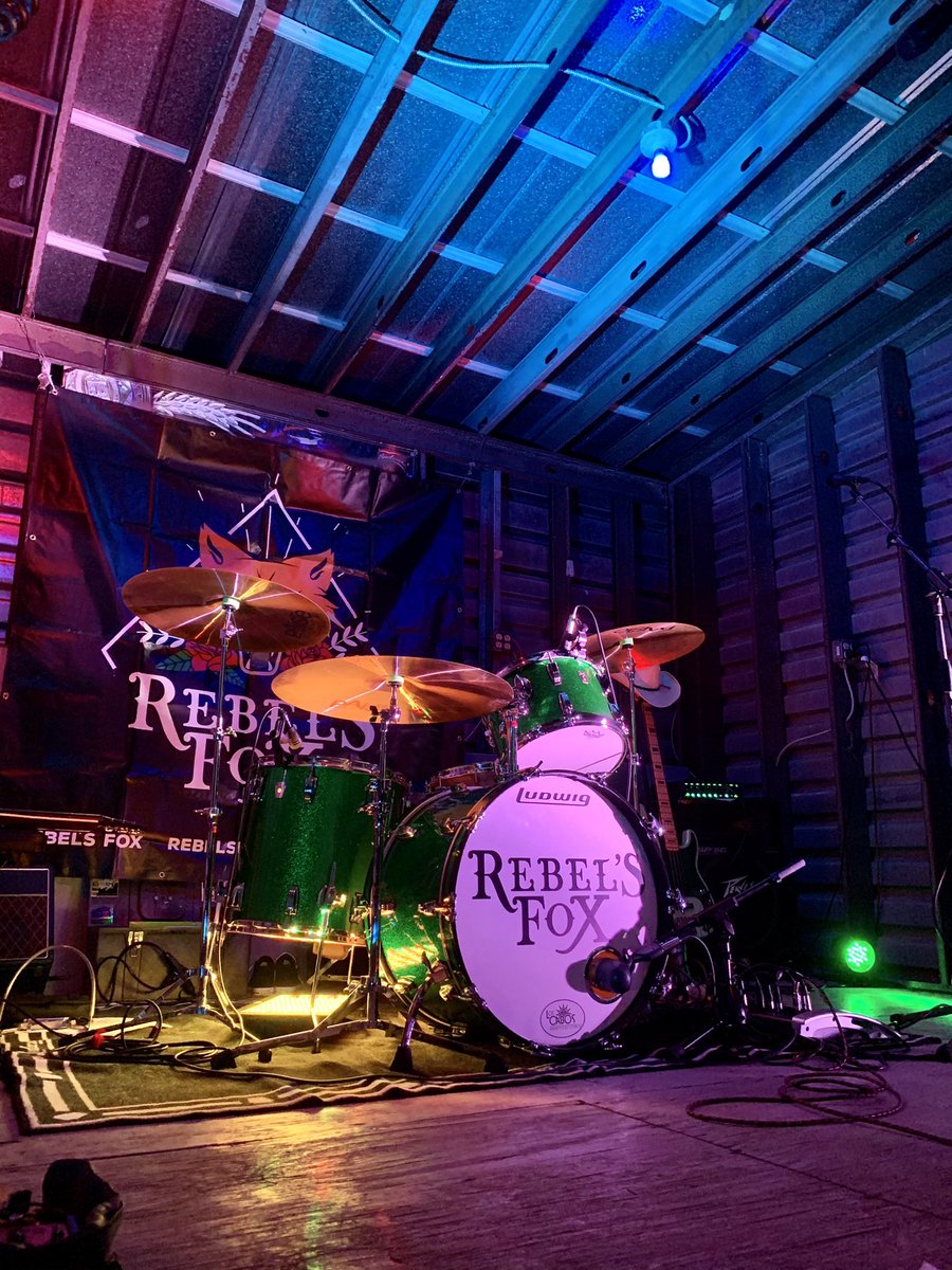 Playing a private event with #RebelsFox in eastern NC tonight. #lcdartistfam #loscabosdrumsticks #drumdotsArtist #drumdots #tnrproducts #ludwigdrums #paistecymbals #remodrumheads