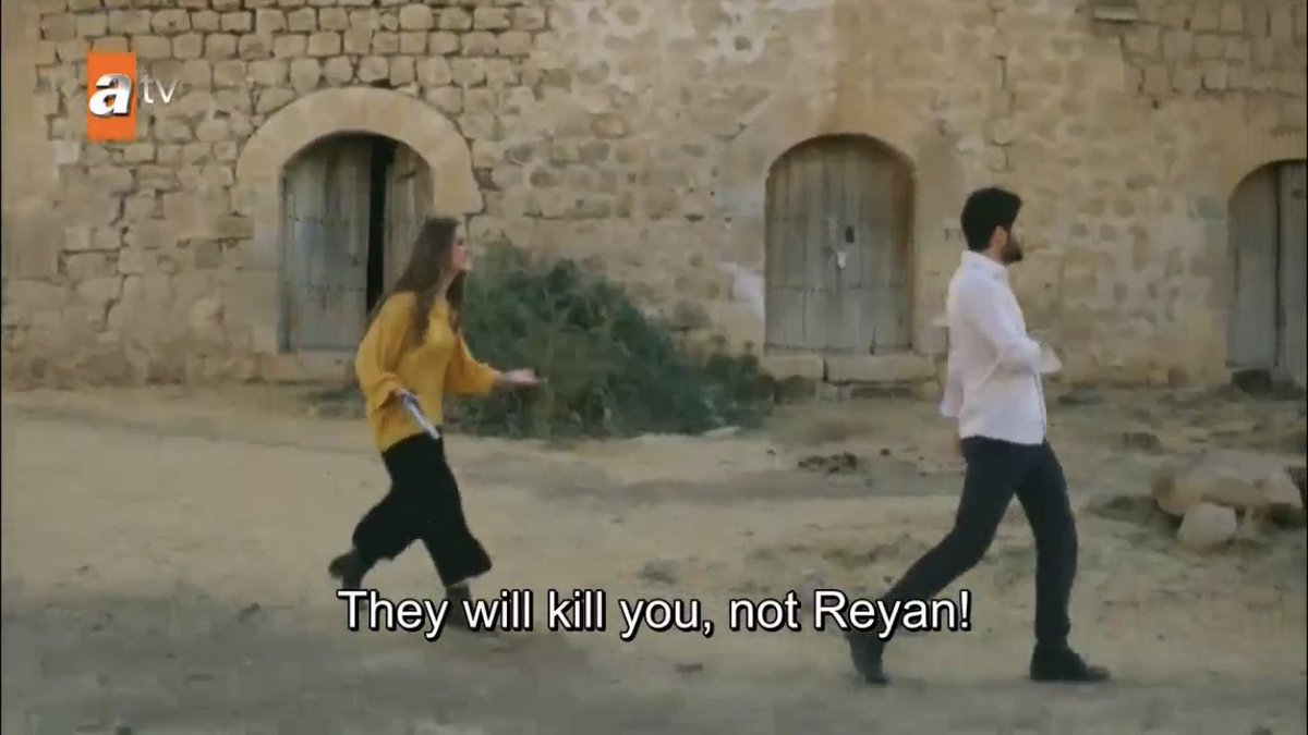 reyyan is his life he’s not leaving without her  #Hercai