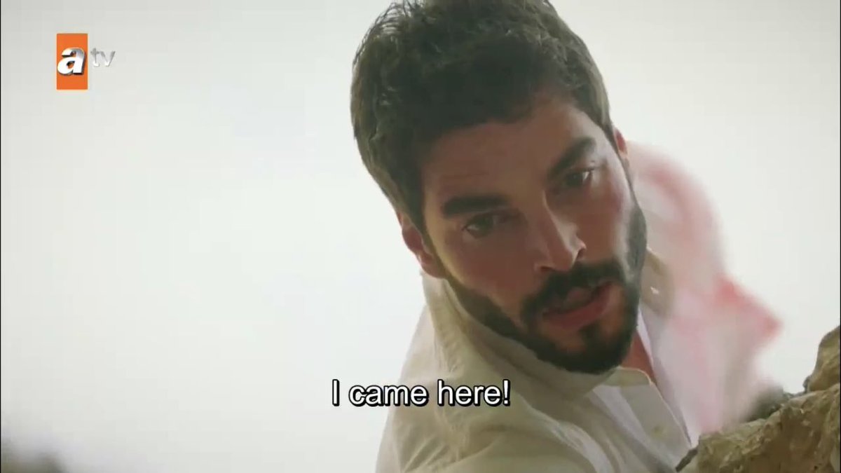 he won’t leave without her that’s not even a question they’ll get out together  #Hercai  #ReyMir