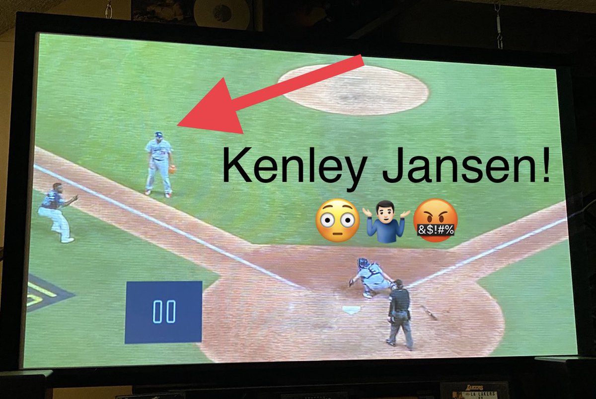 SuperDJCA's tweet image. Basic baseball question that can be answered by anyone who played little league...
What’s the pitchers responsibility on a base hit with a runner in scoring position?
A) Stay on the mound
B) Back up the catcher
C) Kenley Jansen
#BasicFundamentals
#Dodgers #WorldSeries