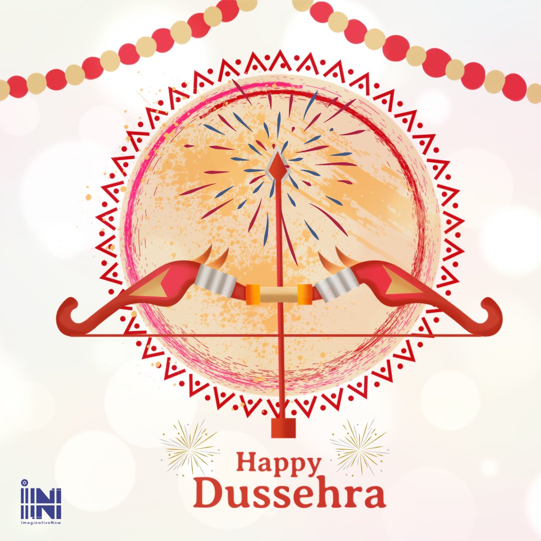 ImaginativeNow's tweet photo. With devotion, #determination, and #dedication Lord Ram won over the evil king Ravana. May you also conquer all your fear by following his path. happy #Dussehra! https://t.co/JJDbGytstH