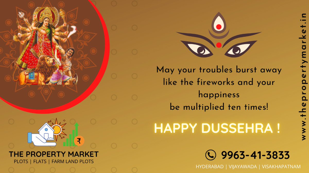 property_market's tweet photo. Happy Dussehra... https://t.co/5XeQSXg5Kd