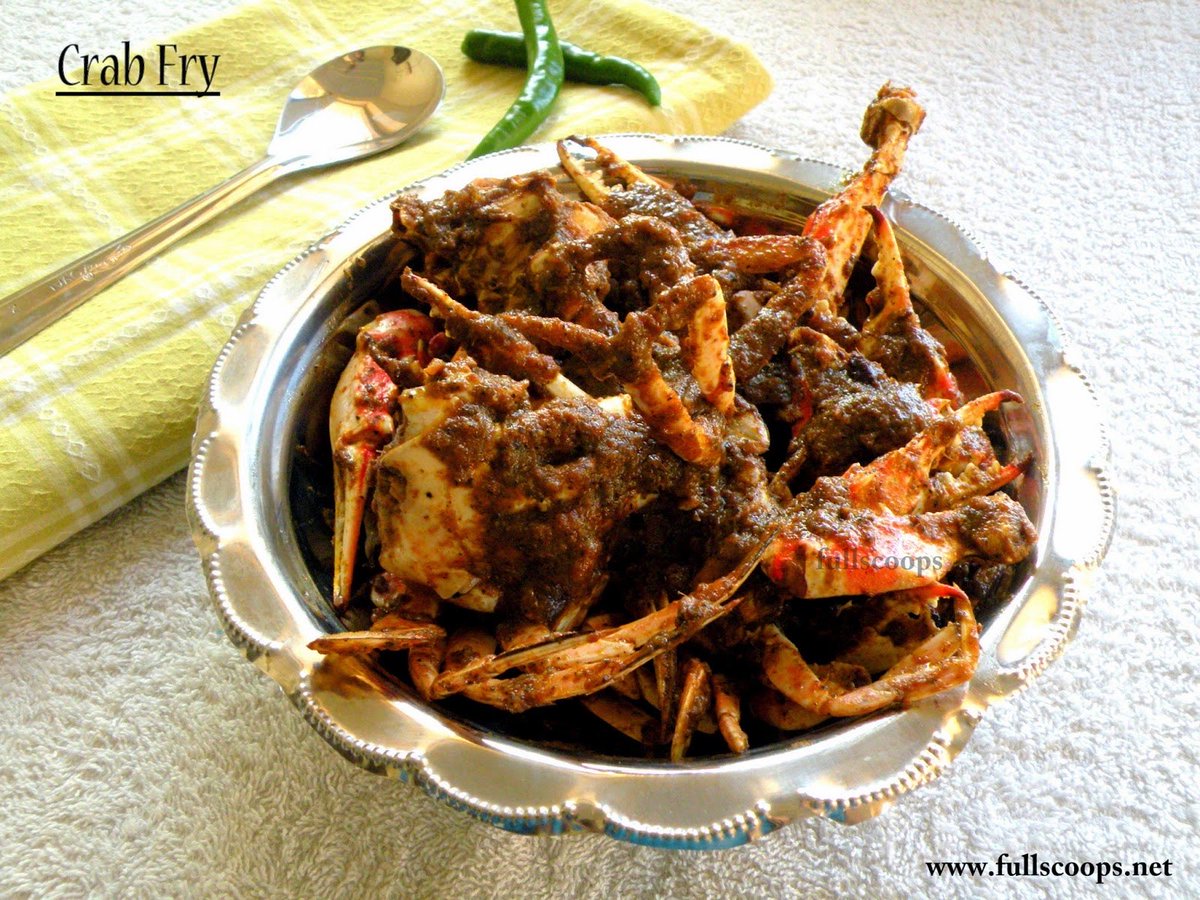 Nandu perattal. I’m a sucker for seafood and this is amazing. Crab is best when made as perattal or curry.