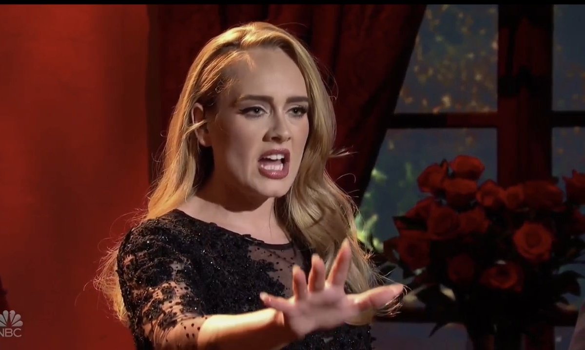 adelebrasilx's tweet image. Eu digo Adele e vocês dizem: ARTISTA

ADELE ON SNL