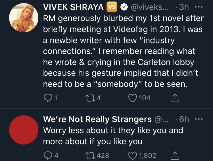 iainsaintstone's tweet photo. @vivekshraya These were on my feed and figured you’d want to see 💕 https://t.co/reZqb8rd0O