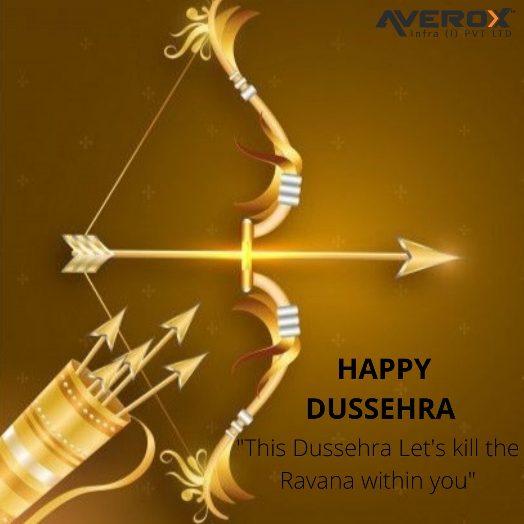 AveroxL's tweet photo. Averox Infrastructure India Private Limited Wishing you a Happy Dussehra.
#Averox #dussehra #dussehrafestival #dussehrawishes #dussehraspecial #dussehracelebrations  #dussehragreetings  #happydussehra #festival https://t.co/CDBUTK4R39