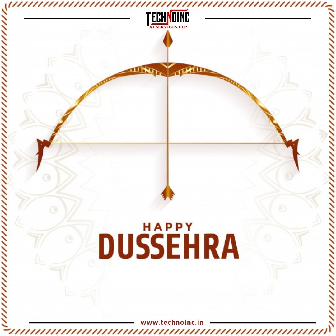 technoincindia's tweet image. On the joyous day of Dussehra, may Shri Rama and Maa Durga bless you all with good health, wealth, peace, happiness and prosperity.
.
.
.
#dusshera
#vijyadashmi
#ravana #evil #ram #divine #artificialintelligence #websitedevelopment #digitalmarketing #appdeveloper #technoinc