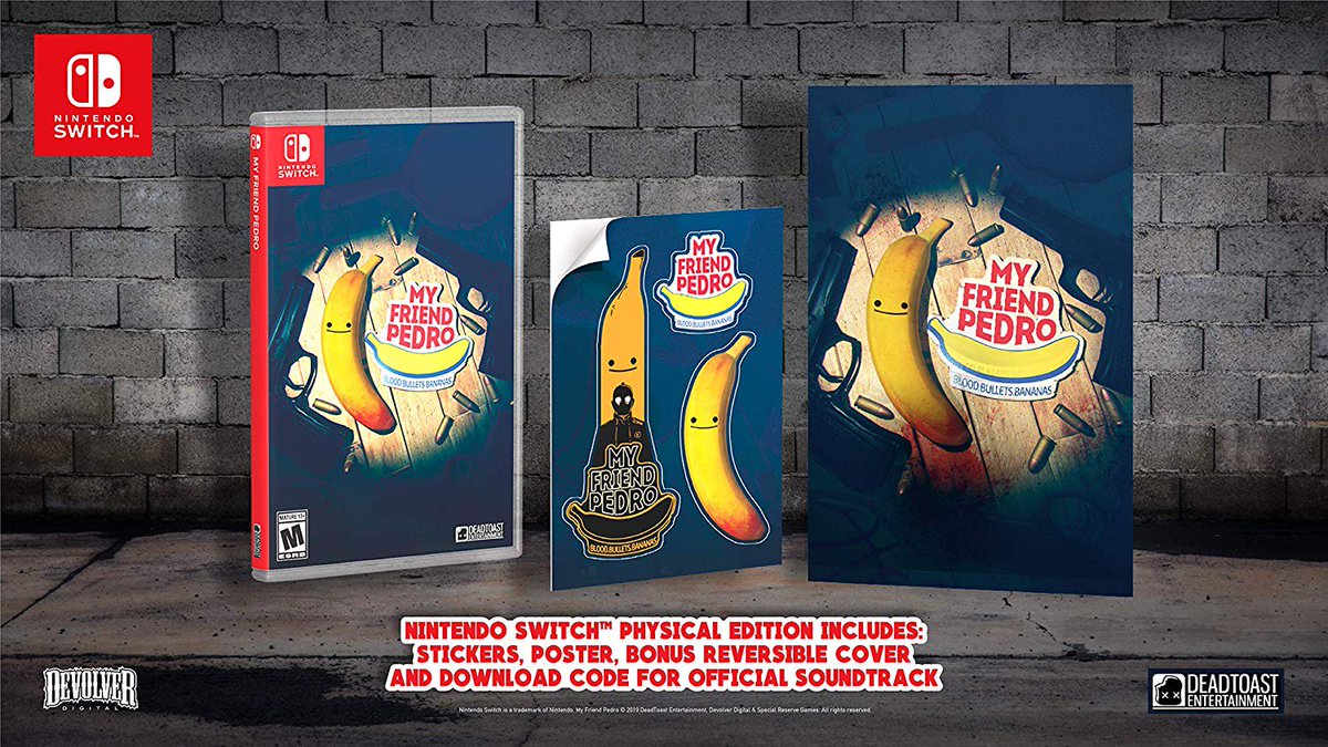 My Friend Pedro (Switch) is $14.99 at Walmart bit.ly/3kvRNlo
