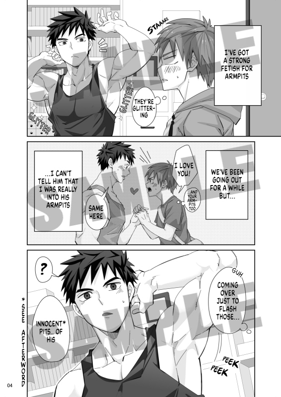 📣A new English version of "Love You Even In The Pits (ワキワキアイアイ)" has been released on Gumroad and BOOTH☺️
If you've purchased it before on BOOTH, you can download it again.

gumroad:https://t.co/qevRuD2DIs
BOOTH:https://t.co/vXcfbyr1GY 